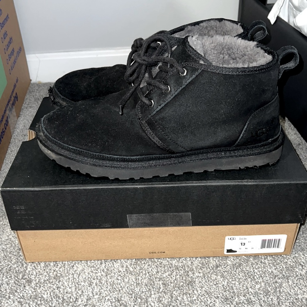 Black Neumel Ugg Boots